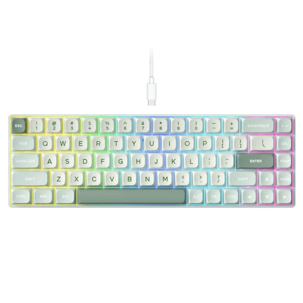 Teclado con interruptor magnético de efecto Hall C68 al 65 %