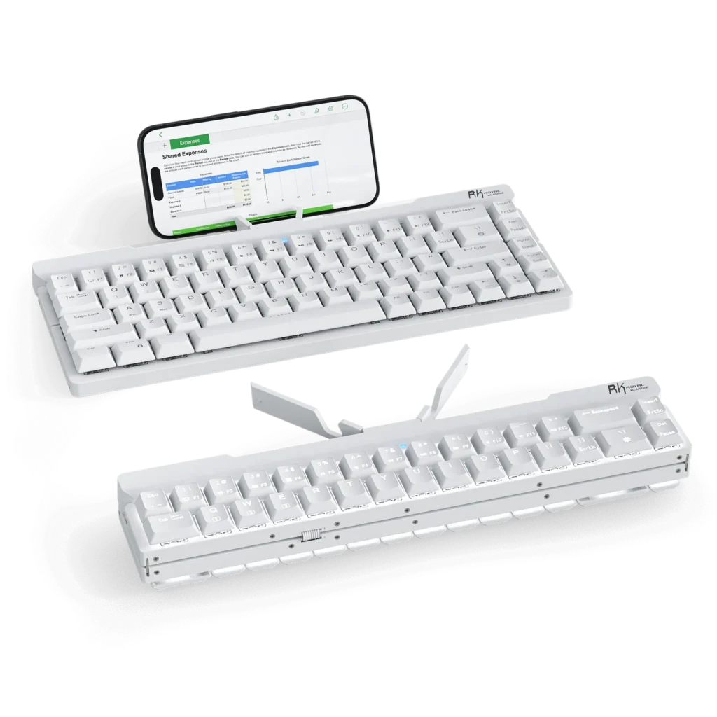 teclado plegable f68