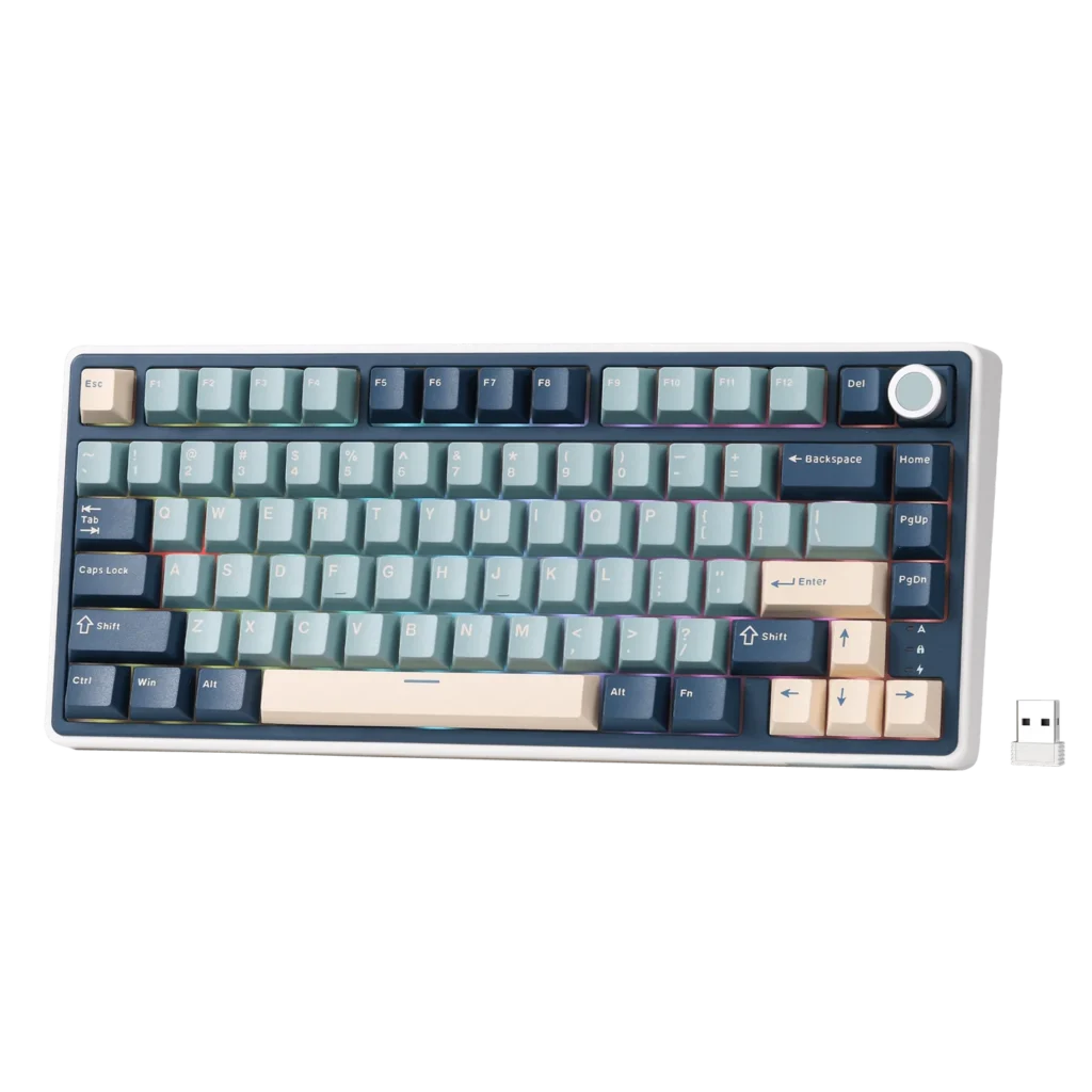 Teclado para juegos con cable R75 75% (QMK/VIA)