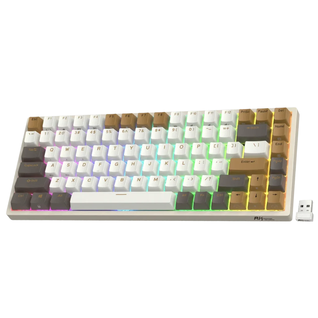 Teclado inalámbrico RGB RK84 de edición limitada